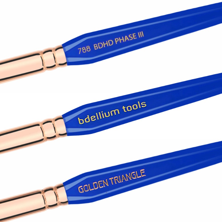 Cọ Che Khuyết Điểm Chuyên Nghiệp Bdellium Tools Golden Triangle B788 Blending and Concealing